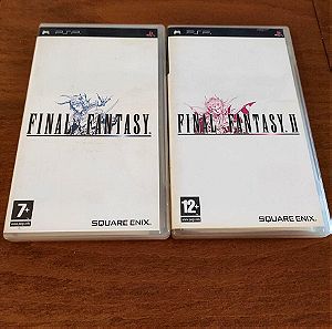 Final Fantasy 1 & 2 Pack [CIB] PSP
