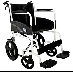 Πτυσσόμενο αναπηρικό αμαξίδιο, για χρήση μέσα και έξω απ' το σπίτι, με μεσαίους πίσω τροχούς