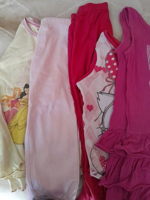 Pajama set used, pack of 5 pieces