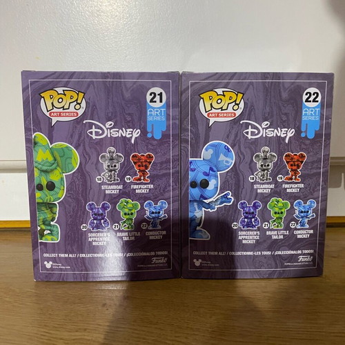 Funko Pop Disney Mickey Art Series Brave Little Tailor & Conductor Mickey