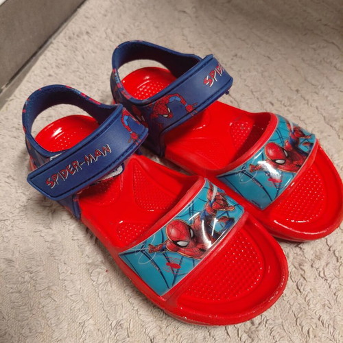 Spiderman children's sandals size 29-30
