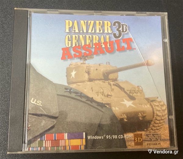  SSI 1999 Panzer General Assault 3D se poli kali katastasi timi 10 evro