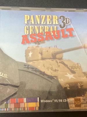 SSI 1999 Panzer General Assault 3D used PC game