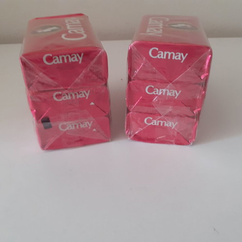 Camay soap bars, sealed packages
