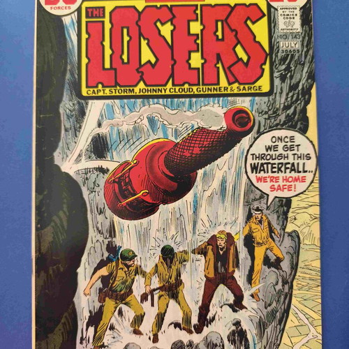 Our Fighting Forces 143 comic book used, English