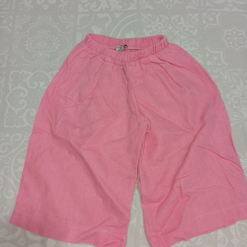 Pink Yell Oh! Girls' Pants like new, wide legs, linen blend