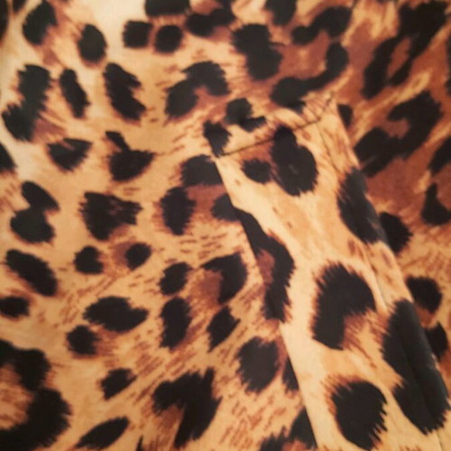 Despina Vandi women's bomber jacket new, animal print, size M-L