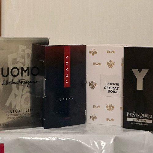 Parfum male samples new 1.5-2 ml from various branded