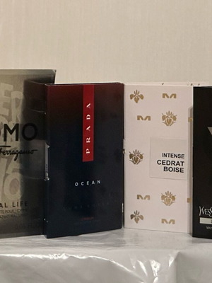 Parfum male samples new 1.5-2 ml from various branded