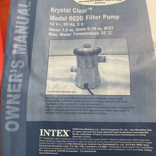 Pool filter pump C330 new with 3 type H replacements