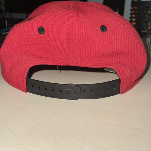 Nike cap, unisex, one size, black and red