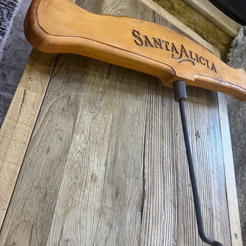 Giant Santa Alicia corkscrew used, decorative XXL