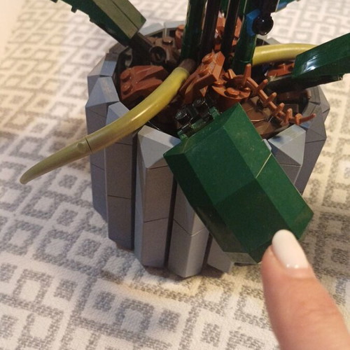 Lego Botanical Collection Orchid used with missing parts