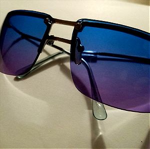 Γυαλιά Ηλίου Γυναίκεια Μάσκα Μπλε-Φούξια