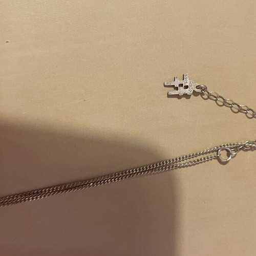 Folli Follie Silver Eye Necklace like new