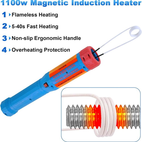 Induction Heater for Bolts and Nuts 1100W New