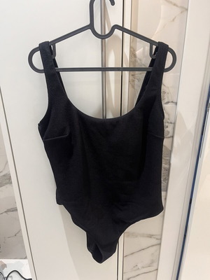 Marks & Spencer black one-piece swimsuit XL