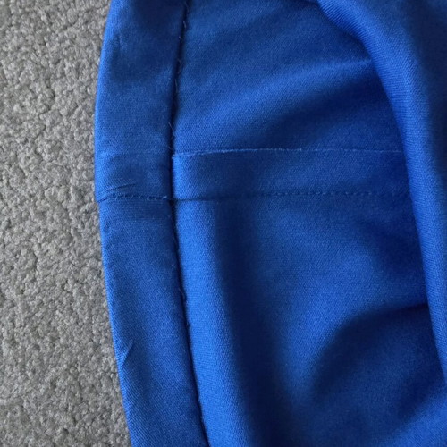 Vintage dress used, blue, size 40, 1980s