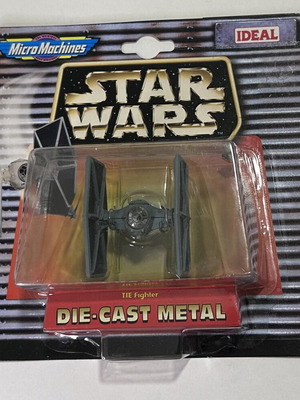 Galoob Micro Machines Star Wars TIE Fighter μεταλλική μινιατούρα από το 1996