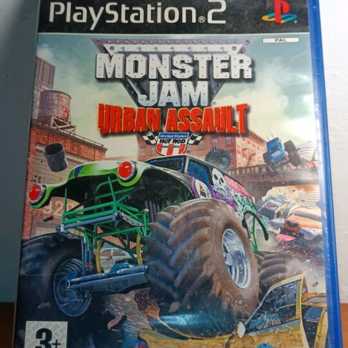 Monster Jam used PlayStation 2 game
