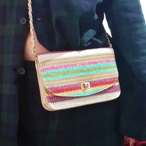 Crossbody bag multicolor like new