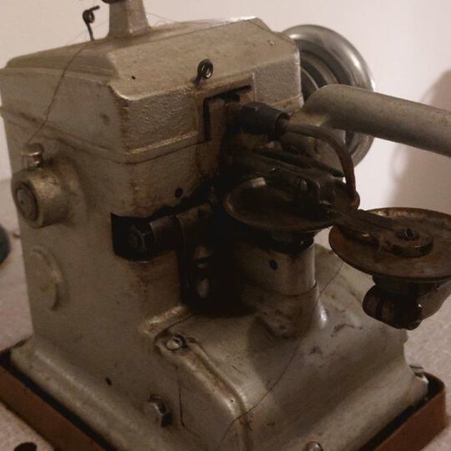 Fur Sewing Machine with Table and Motor used, professional set