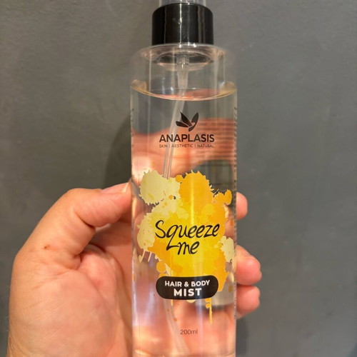 Anaplasis Hair & Body Mist Squeeze Me with Lemon, Bergamot and Musk 200ml new