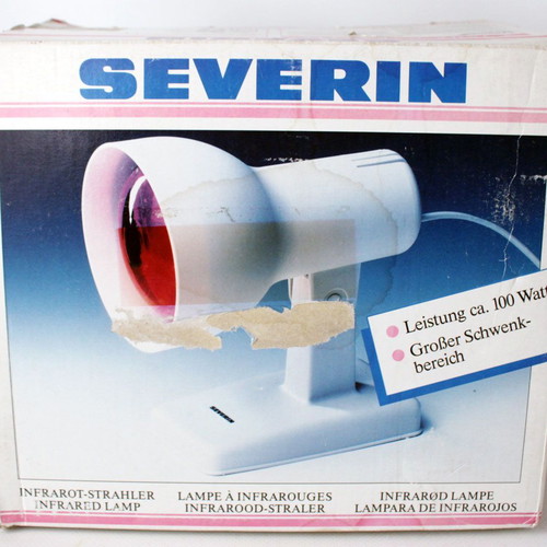Severin Infrared Heat Lamp Red Light New