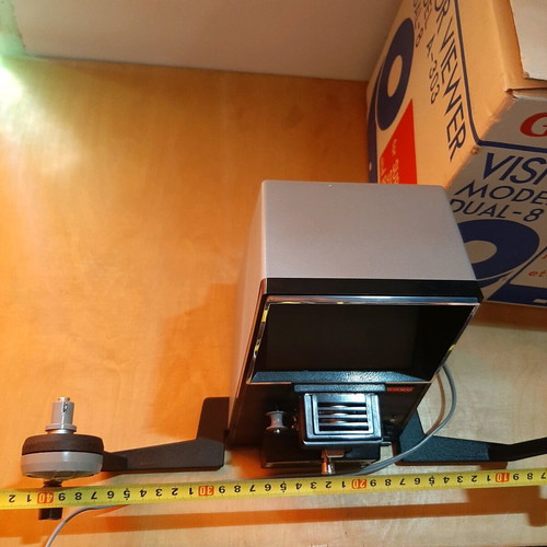 GOKO Visionneuse Model A-303 Dual-8 projector editor like new, Super8 film