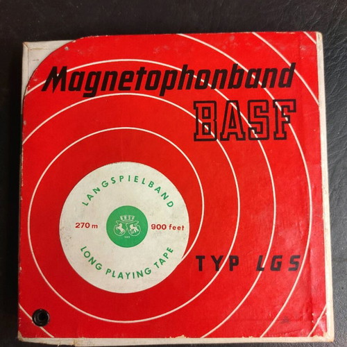 Magnetophoneband BASF like new, tape reel