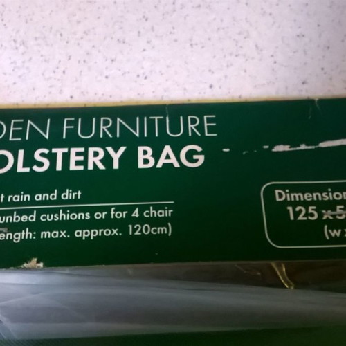 Storage bags for cushions new, set of 2 pieces
