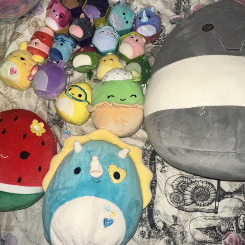 Squishmallows large plush collection