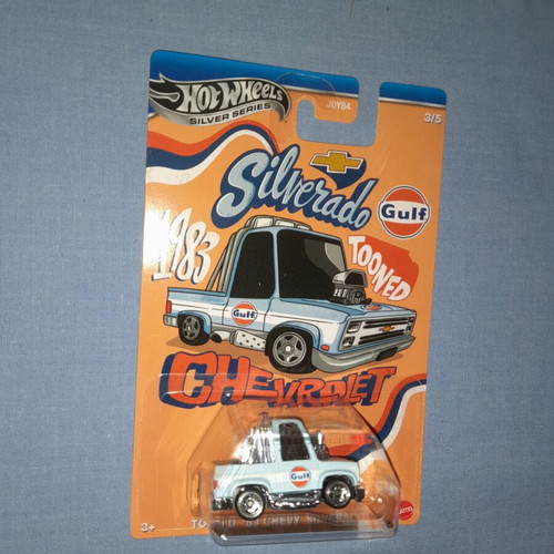 Hot Wheels Tooned Gulf Series 68 Chevy Silverado καινούργιο