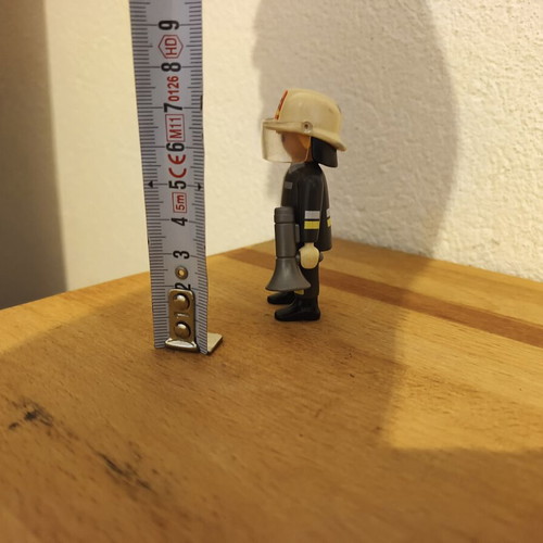 Playmobil Firefighter figure used