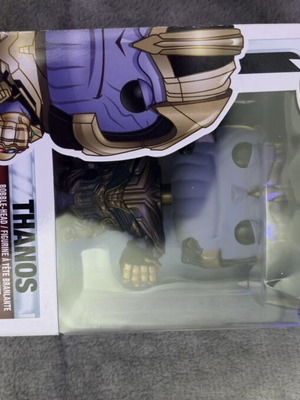 Thanos Endgame and Duffy Duck Funko Pop used