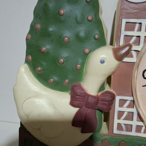 Wall clock 34 cm plastic, decorative for kids' room