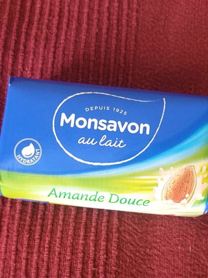 Mon Savon au lait soap new with almond scent
