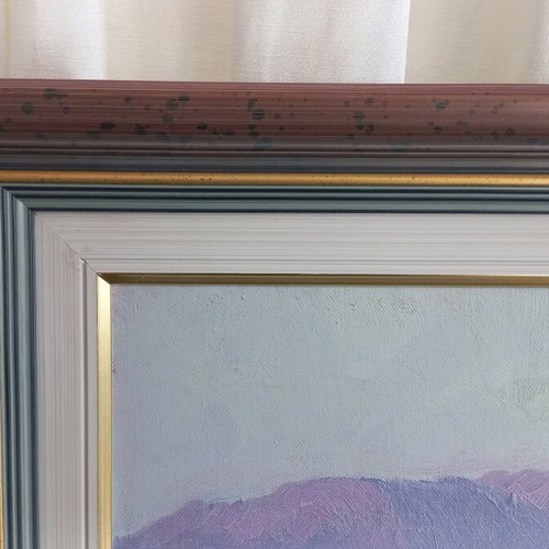 Oil painting signed by Dimitris Antoniou like new