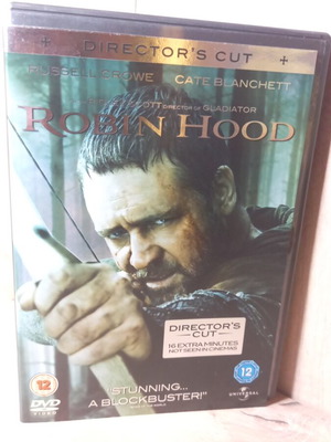Robin Hood DVD σαν καινούργιο με αγγλικούς υπότιτλους Director's Cut