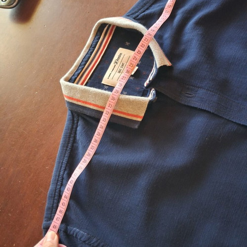 Tom Tailor men's summer shirt large blue like new