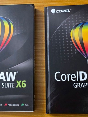 CorelDRAW Graphics Suite X6 Big Box like new, original DVD and guidebook