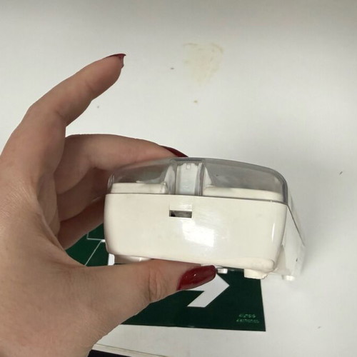 Emergency exit safety light like new with stickers