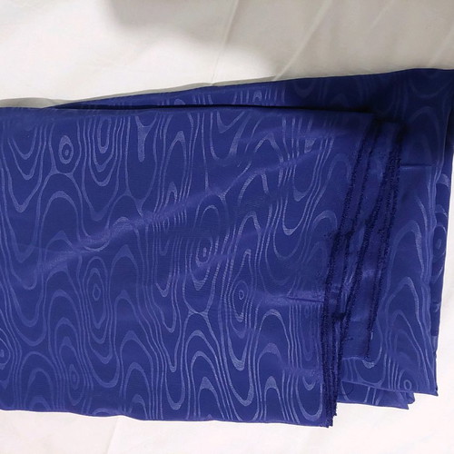 Thin blue roua fabric silk viscose 250x150cm new