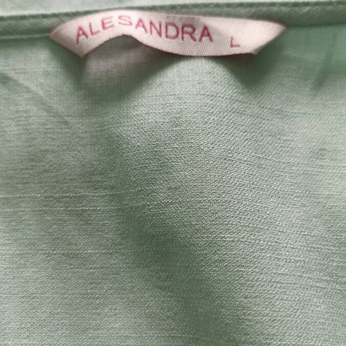 Blouse new mint color, size L, 55% viscose 45% polyester