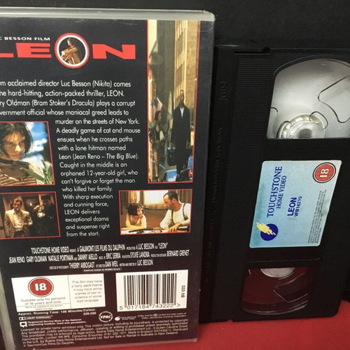 Leon VHS used, English version without subtitles