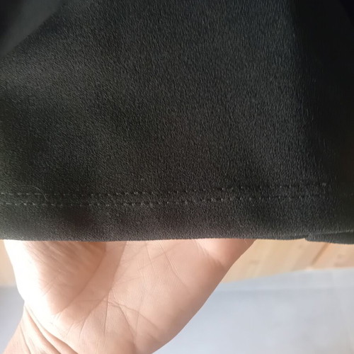 Two black skirts like new, size S 36 8, different waist styles