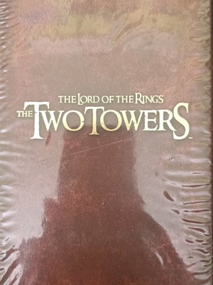 LOTR The Two Towers VHS new, sealed with subtitles