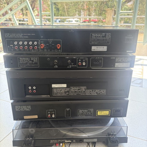 Technics Vintage Hi-Fi Stereo System used, complete set