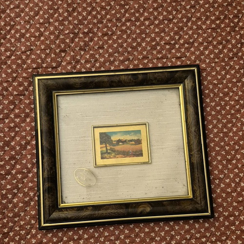 Frame 20x22 in 23 kt gold leaf used