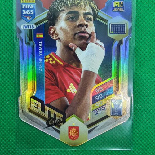 L. Yamal Jewel Elite Cut Adrenalyn XL Panini 2025 καινούργιο